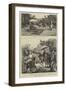 With Admiral Sir W Hewett's Embassy to King John of Abyssinia-Charles Edwin Fripp-Framed Giclee Print