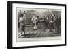 With Admiral Sir W Hewett's Embassy to King John of Abyssinia-Godefroy Durand-Framed Giclee Print