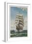 With All Sails Set-W.a. Coulter-Framed Art Print