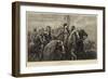 With All their Banners Bravely Spread, and All their Armour Flashing High-Sir John Gilbert-Framed Giclee Print