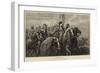 With All their Banners Bravely Spread, and All their Armour Flashing High-Sir John Gilbert-Framed Giclee Print