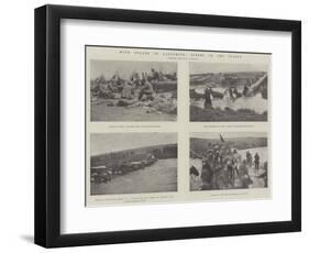 With Buller to Ladysmith, Scenes on the Tugela-null-Framed Giclee Print