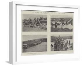 With Buller to Ladysmith, Scenes on the Tugela-null-Framed Giclee Print