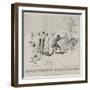 With Colonel Paget's Column in Rhodesia, a Makalaka Describing a Battle-Charles Edwin Fripp-Framed Giclee Print