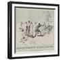 With Colonel Paget's Column in Rhodesia, a Makalaka Describing a Battle-Charles Edwin Fripp-Framed Giclee Print