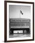 With Flag at Half Staff, the Ford Plant Is Deserted for Henry Ford's Funeral-Ralph Morse-Framed Photographic Print