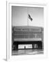 With Flag at Half Staff, the Ford Plant Is Deserted for Henry Ford's Funeral-Ralph Morse-Framed Photographic Print