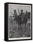 With General Gatacre's Force, Scouts at Work-Frank Craig-Framed Stretched Canvas