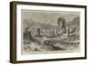 With General Maude, the Destruction of the Village of Cheena in the Bazar Valley-null-Framed Giclee Print