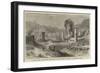 With General Maude, the Destruction of the Village of Cheena in the Bazar Valley-null-Framed Giclee Print