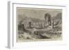 With General Maude, the Destruction of the Village of Cheena in the Bazar Valley-null-Framed Giclee Print