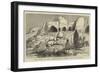 With General Sir Samuel Browne, Remarkable Buddhist Caverns Near Jellalabad-null-Framed Giclee Print