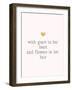 With Grace In Her Heart-Leah Straatsma-Framed Art Print