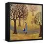 With Grandfather in Turkenschanzpark-Ditz-Framed Stretched Canvas