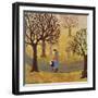 With Grandfather in Turkenschanzpark-Ditz-Framed Giclee Print