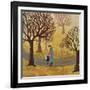 With Grandfather in Turkenschanzpark-Ditz-Framed Giclee Print