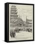 With Lord Dufferin in Burma-Frederic Villiers-Framed Stretched Canvas