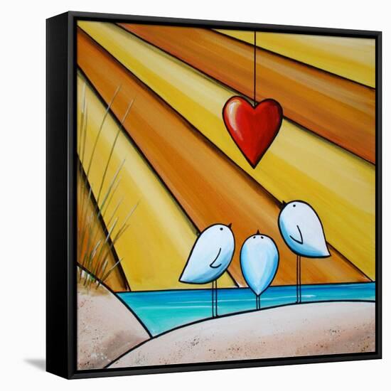 With Love III-Cindy Thornton-Framed Stretched Canvas