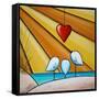 With Love III-Cindy Thornton-Framed Stretched Canvas