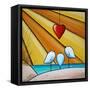 With Love III-Cindy Thornton-Framed Stretched Canvas