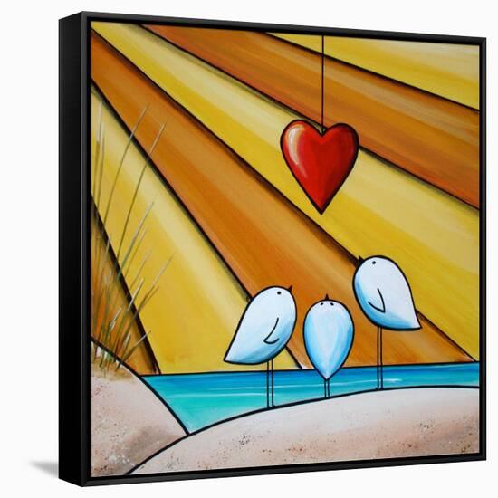 With Love III-Cindy Thornton-Framed Stretched Canvas