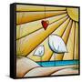 With Love III-Cindy Thornton-Framed Stretched Canvas