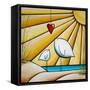 With Love III-Cindy Thornton-Framed Stretched Canvas