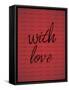With Love-null-Framed Stretched Canvas