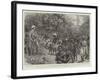 With Major Lothaire in the Congo State, a Convoy of Prisoners of War-William Small-Framed Giclee Print