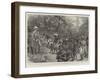 With Major Lothaire in the Congo State, a Convoy of Prisoners of War-William Small-Framed Giclee Print