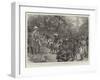 With Major Lothaire in the Congo State, a Convoy of Prisoners of War-William Small-Framed Giclee Print