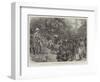 With Major Lothaire in the Congo State, a Convoy of Prisoners of War-William Small-Framed Giclee Print