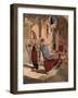 "With One Bound She Leapt over Me and Set Off Running"-René Bull-Framed Giclee Print