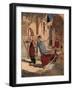 "With One Bound She Leapt over Me and Set Off Running"-René Bull-Framed Giclee Print