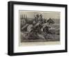 With Rimington's Tigers in the Orange River Colony, Supplementing the Commissariat-Godfrey Douglas Giles-Framed Giclee Print