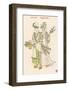 With Satureja Savory and Marjoram Personified-Walter Crane-Framed Photographic Print