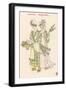 With Satureja Savory and Marjoram Personified-Walter Crane-Framed Photographic Print