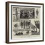 With Sir Charles Warren on Board the Grantully Castle-null-Framed Giclee Print