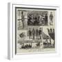 With Sir Charles Warren on Board the Grantully Castle-null-Framed Giclee Print