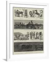 With Sir Charles Warren's Expedition to Bechuanaland-null-Framed Giclee Print