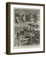 With Sir Gerald Graham at Suakim, on the Hospital-Ship Ganges-Charles Edwin Fripp-Framed Giclee Print