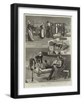 With Sir Gerald Graham at Suakim, on the Hospital-Ship Ganges-Charles Edwin Fripp-Framed Giclee Print