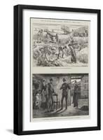 With Sir Redvers Buller in Ireland-William Heysham Overend-Framed Giclee Print