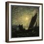 With Sloping Mast and Sinking Prow, 1880-1885-Albert Pinkham Ryder-Framed Giclee Print