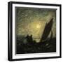 With Sloping Mast and Sinking Prow, 1880-1885-Albert Pinkham Ryder-Framed Giclee Print