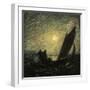 With Sloping Mast and Sinking Prow, 1880-1885-Albert Pinkham Ryder-Framed Giclee Print