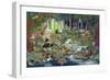 With St. Francis #1 - Forest Glade-Carol Salas-Framed Giclee Print