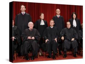 With the Addition of Justice Sonia Sotomayor, The High Court Sits for a New Group Photograph-null-Stretched Canvas