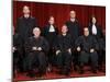With the Addition of Justice Sonia Sotomayor, The High Court Sits for a New Group Photograph-null-Mounted Photographic Print