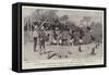 With the Advance Guard of the Ashanti Expedition-Joseph Nash-Framed Stretched Canvas